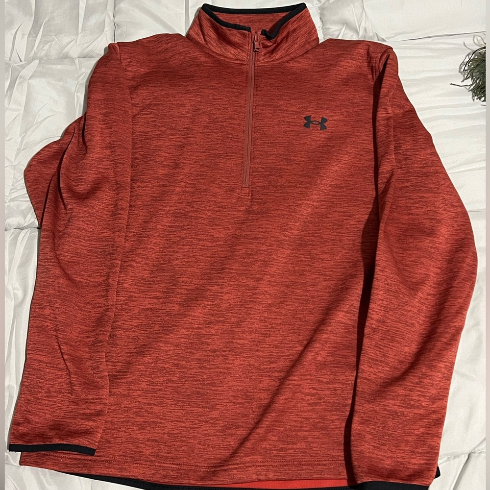 Men’s Under Armour 1/4 Zip fleece size Large
